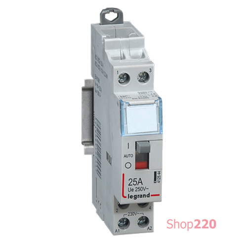 Силовое реле 25A, 2НО, 412544 Legrand CX3