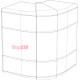 Угол внешний регулируемый для кабель-канала 100x53 мм ПВХ, Rapid 45, OBO Bettermann 6113050