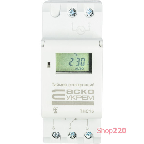 Таймер недельный электронный THC15 A0090040005