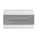 Электрический щит на 18 модулей, врезной, дымчатая дверь, Easy9 EU Schneider Electric EZ9EUA118