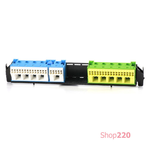 Клеммы PE и N: 19xN+17xPE / 5xN+5xPE, VZ463 Hager