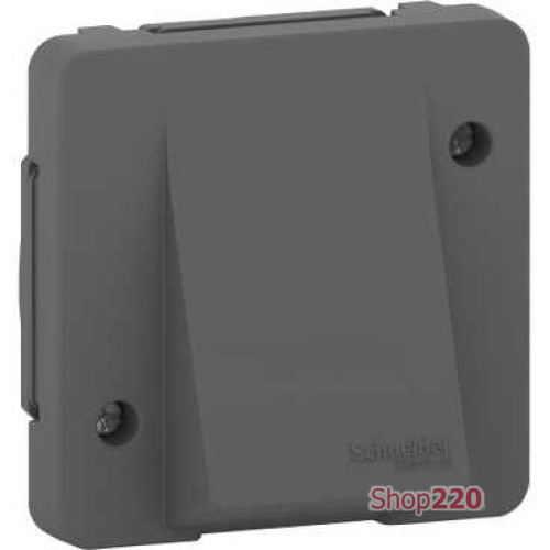 Вывод кабеля IP55, черный, Mureva Styl Schneider MUR37931