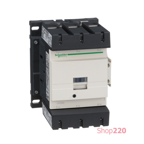 Контактор 150 A, катушка 220 В AC, 3 полюса, LC1D150M7 Schneider Electric