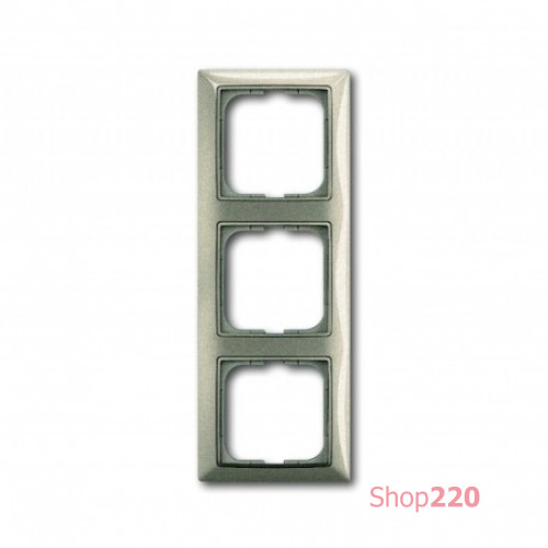 Рамка 3 поста, шампань, ABB 2513-93-507 Basic 55