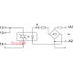 Реле интерфейсное SSR1-024 ACDC (тиристорное, 1NO, 1.2A AC1, 400V AC) ETI 2473050
