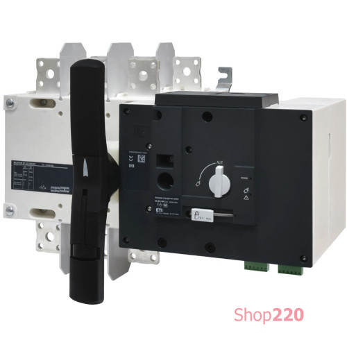Переключатель нагрузки с мотор-приводом "1-0-2" 800А 230VAC 3P, MLBS 800 230VAC 3P CO ETI 4661980
