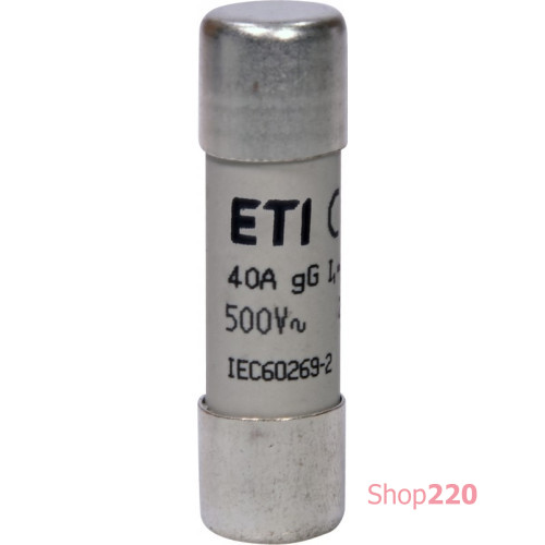 Предохранитель CH14x51 gG 40A 500V ETI 2651034