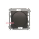 Диммер для LED 2-100Вт, коричневый, SIMON54