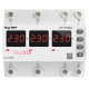 Реле напряжения 40А трехфазное, VP-3F40A M6R DigiTop