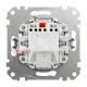 Выключатель с подсветкой 2 клавишный, белый, Sedna Design SDD111105L
