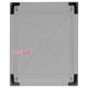 Щит ударопрочный на 24 модуля, прозрачная дверца, IP65, e.plbox.300.400.165.24m.tr ENEXT CP5113