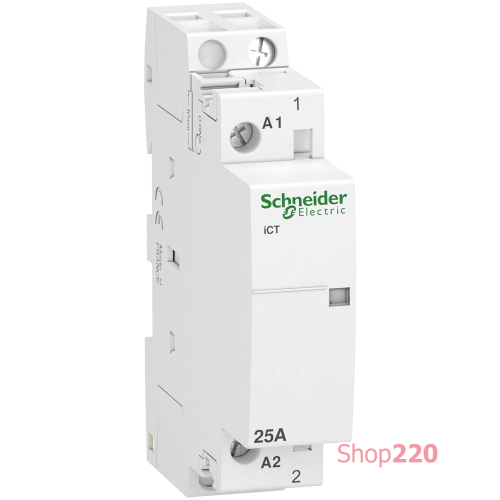 Контактор 25А, 1NO, 230/240В, 50Гц A9C20731