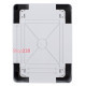 Корпус из ABS-пластика с непрозрачной дверцей 330x250x140мм IP65, e.plbox.pro.p.33.25.14 ENEXT p084102