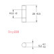 Мини-предохранитель CH 5x20 T 32mA 250V UL ETI 6710238