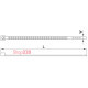 Кабельная стяжка 60мм х 3мм, синий, e.ct.stand.60.3.blue Enext s015012