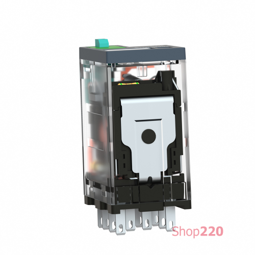 Реле миниатюрное, 4CO, светодиод, =110В RXM4AB2FD