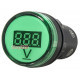 Цифровой измеритель напряжения AD22-22DVM DC 5-30В (зеленый) A0190010014