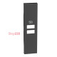 Розетка USB на 2 разъёма тип - A/C 15 Вт/3000мА 1 модуль, черный, Bticino Living Now