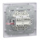 Розетка компьютерная RJ45 двойная, белый, EPH4400121 Schneider Asfora