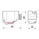 Дополнительный сигнальный контакт, e.industrial.ukm.60.B Enext i0020001