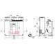 Вакуумный выключатель e.hv.vsg-12-630-25-210-FT 12кВ, 630А, 25кА, 210мм, стационарный ehvvsg1263025210FT