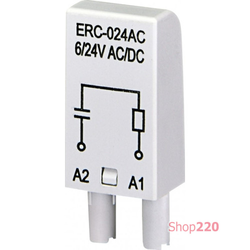 Дополнительный RC-модуль ERC-024AC (Uc до 24V AC) ETI 2473019