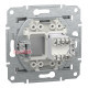Розетка компьютерная RJ45, алюминий, EPH4300161 Asfora Schneider