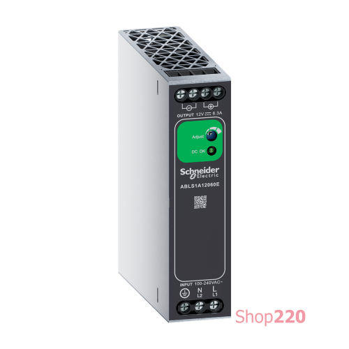 Блок питания 75Вт (6A), 12В DC, Easy Schneider Electric ABLS1A12060E