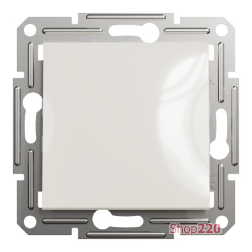 Выключатель одноклавишный, кремовый, EPH0170123 Schneider Electric Asfora