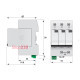 Ограничитель перенапряжения ETITEC V T12 280/12,5 (3+0) ETI 2442905