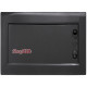 Щит черного цвета на 12 модулей, навесной, e.plbox.pro.n.12b.black ENEXT CP32912B