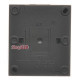 Розетка влагозащищенная, IP44, черный, Aquaclick Simon