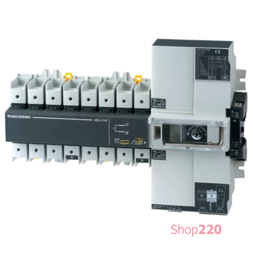 Переключатель нагрузки 125А, 4 полюса, ATyS d M +1AC RTSE
