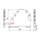 Реле интерфейсное SER1-024 ACDC (электромеханическое, 1CO, 6A AC1, 250V AC) ETI 2473052