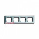 Рамка 4 поста, белый, ABB 2514-94-507 Basic 55