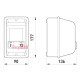Электромагнитный пускатель 18А, 400V, e.industrial.ukq.18mb Enext i0100003