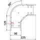 Угловая секция 90°, 60х100 мм, FS (18-22 мкм) 6036560