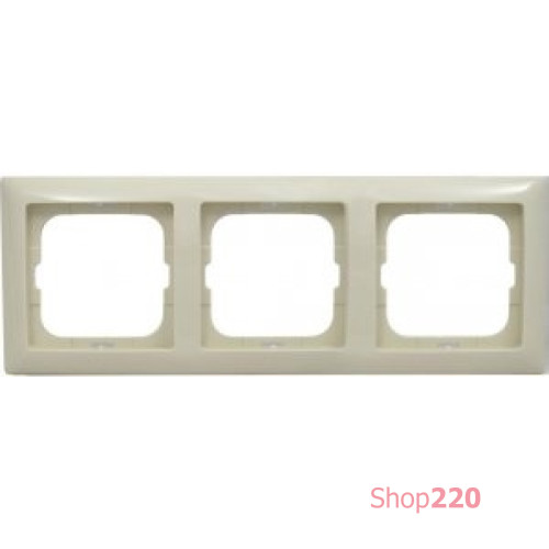 Рамка 3 поста, слоновая кость, ABB 2513-92-507 Basic 55