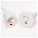 Врезная мебельная розетка 220В + USB, белый, Versatag ASA 060.36F.00002