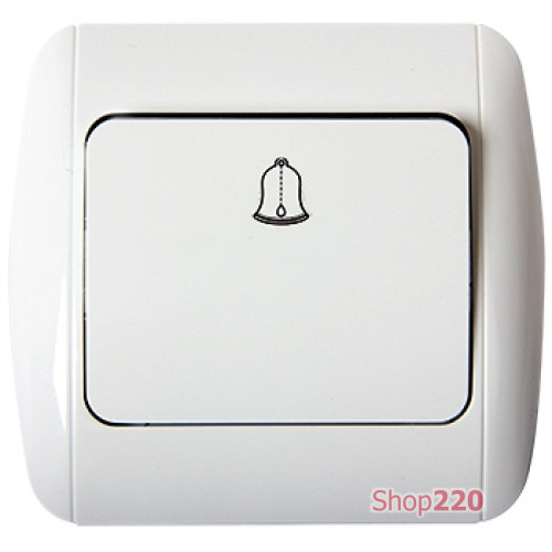 Выключатель звонка с рамкой, e.install.stand.811D Enext s035024