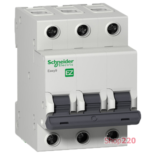 Автомат 20 А, 3 полюса, тип С, EZ9F34320 Schneider Easy9