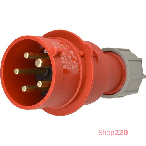 Вилка переносная 16А, 5P, IP44, UCombi АСКО-УКРЕМ A0080010112