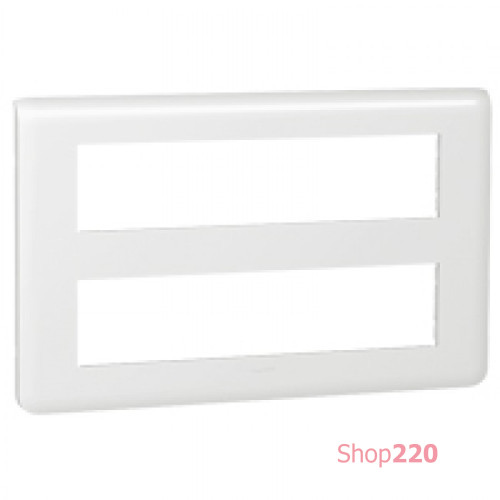 Рамка 2х10 модулей, белый, Mosaic New Legrand 078828L