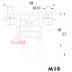 Клемма силовая VSU 120 (120 mm2_бежевая) ETI 3901606
