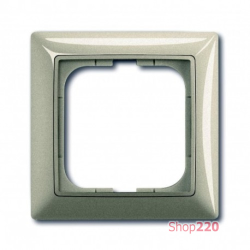 Рамка 1 пост, шампань, ABB 2511-93-507 Basic 55