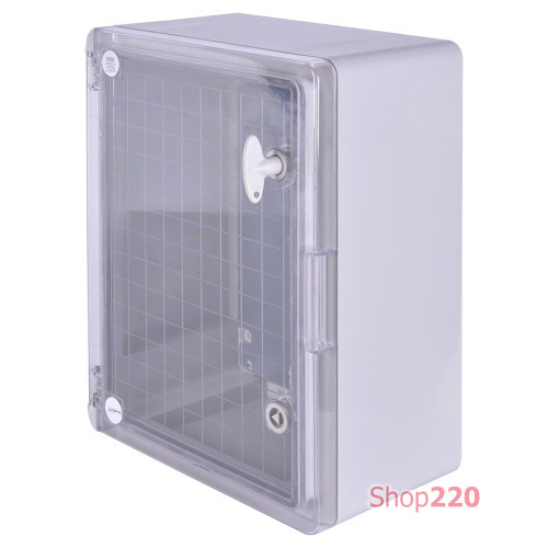 Корпус из ABS-пластика с прозрачной дверцей 400x300x170мм IP65, e.plbox.pro.p.40.30.17.tr ENEXT p084203
