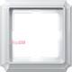 Рамка 1 пост, белый, Merten Antik MTN483119