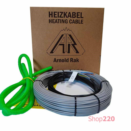 Нагревательный тонкий кабель 15 ЕС – 1500 Вт (100 м), Arnold Rak Standart 6112 -15 ЕС