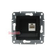 Розетка компьютерная RJ45, антрацит, EPH4300171 Asfora Schneider