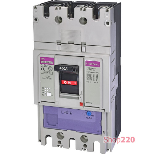 Силовой автомат 400 А, 3-фазный, EB2400/3SF ETIBREAK 2 ETI 4671106